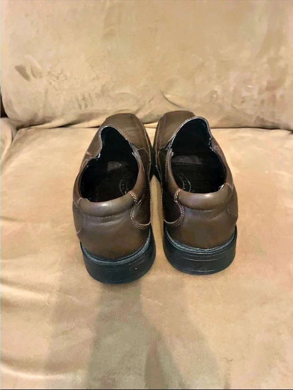 Dockers Men's Leather Loafers Brown US 8.5M